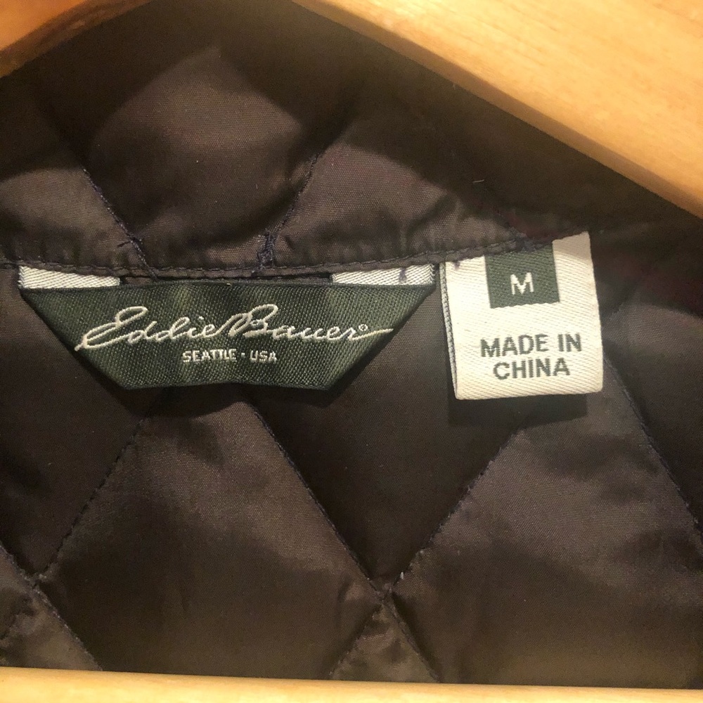 Eddie Bauer Quality Goose Down Vest Gem